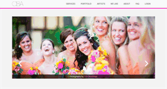 Desktop Screenshot of creativebeauteagency.com